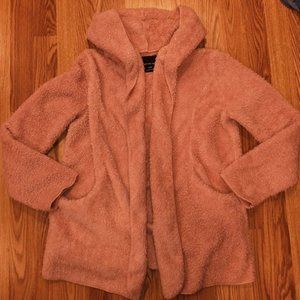 Pink Fluffy Bear Coat